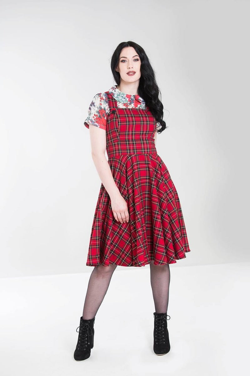 Hell bunny irvine on sale pinafore