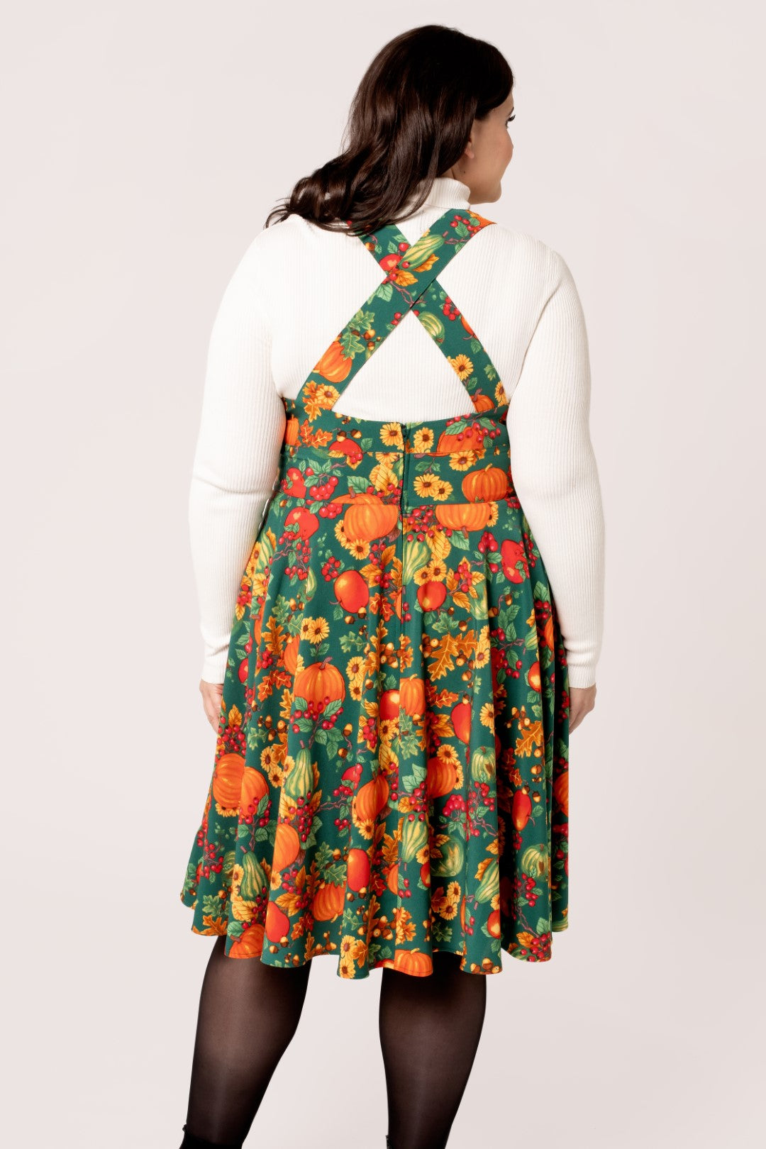 Autumn Pinafore Dress