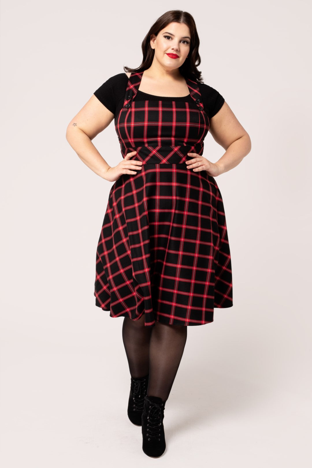 Janine Pinafore Dress