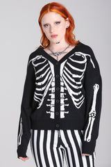 Skeleton Cardigan BKW