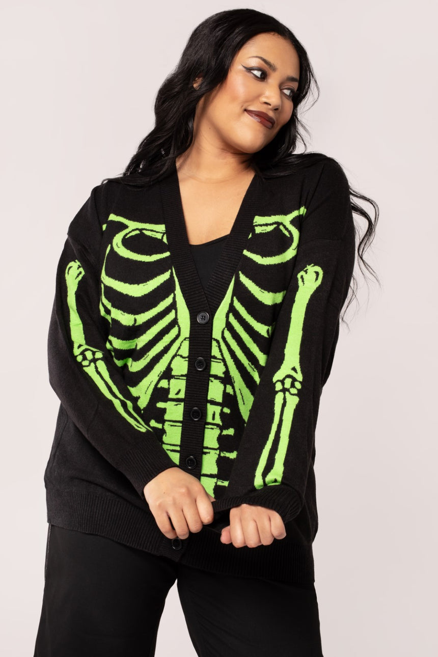 Skeleton Cardigan