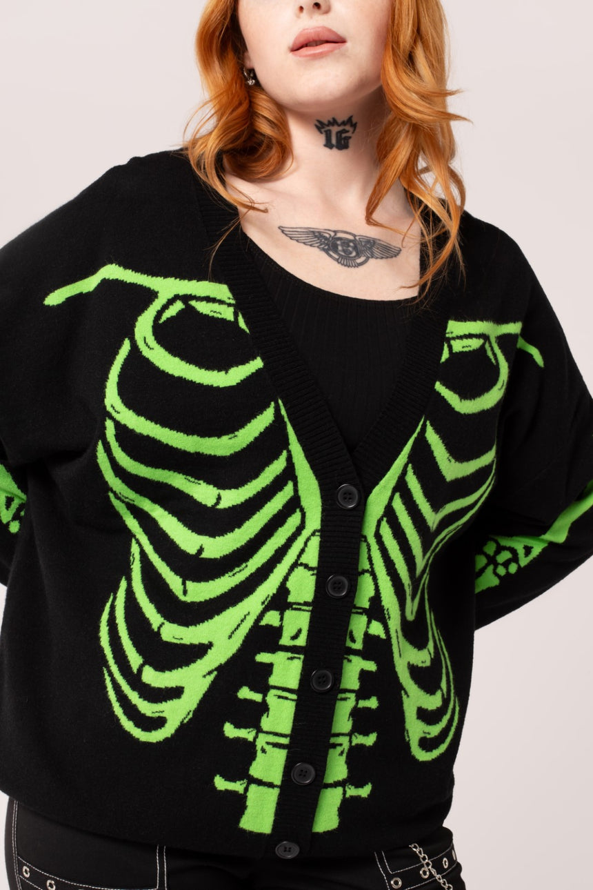 Skeleton Cardigan