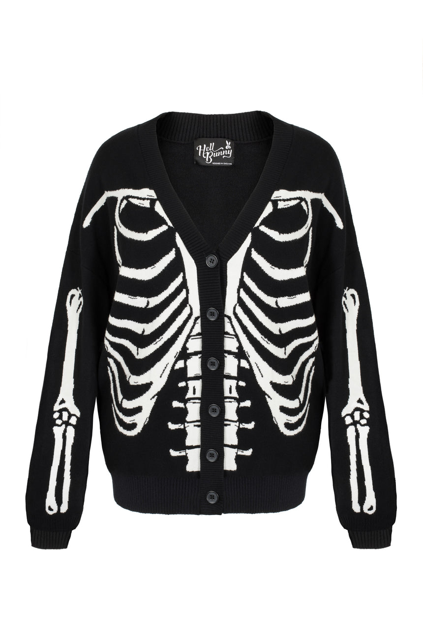 Skeleton Cardigan BKW