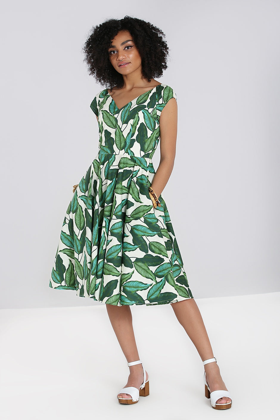 Rainforest 50's Dress