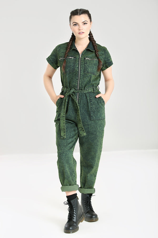 Finn Boilersuit Green