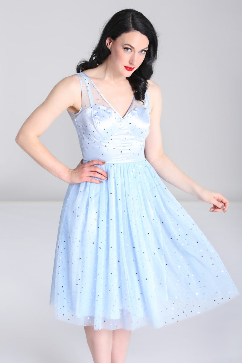 Light blue hot sale 50s dress