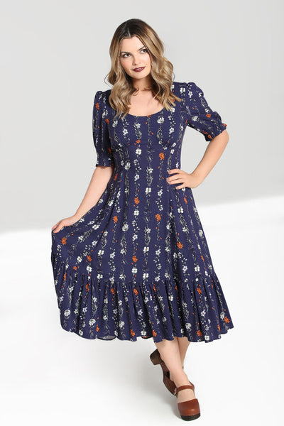 Asta Maxi Dress Hell Bunny