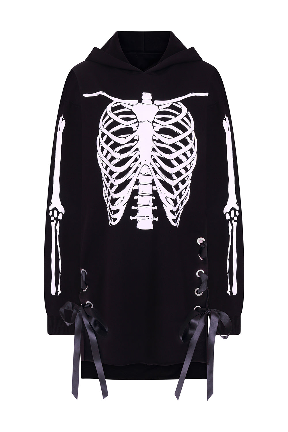 H and m skeleton on sale dress