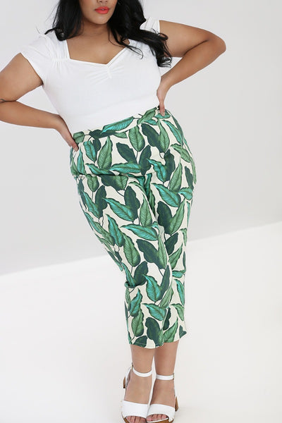 Plus size 2024 cigarette trousers uk