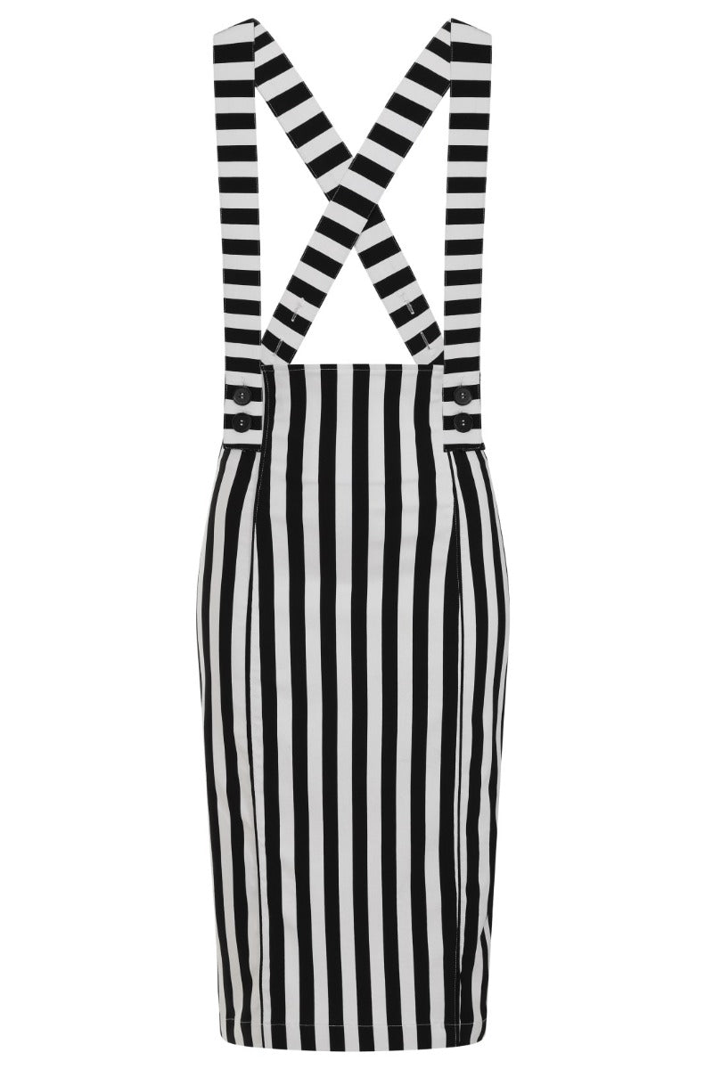 Black 2024 pinafore skirt