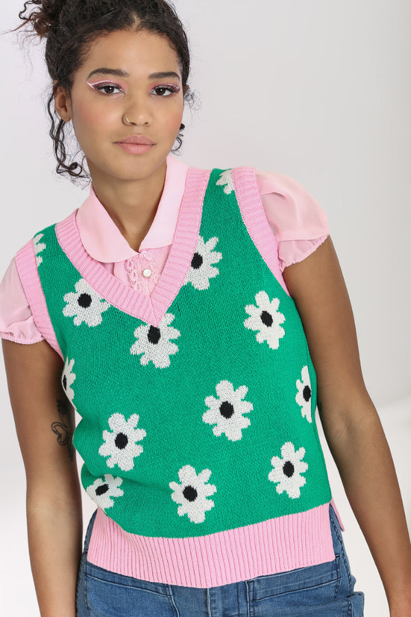 Kitsch Daisy Vest