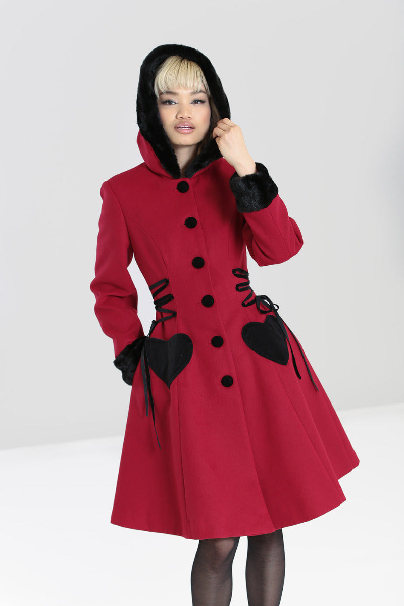 Hell bunny deals courtney coat