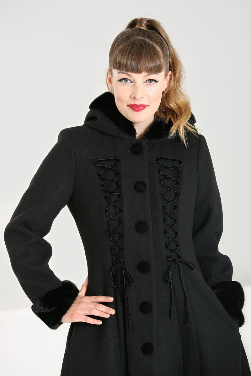 Hell bunny milan on sale coat