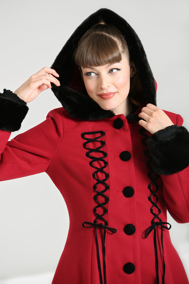 Hell bunny hot sale black coat