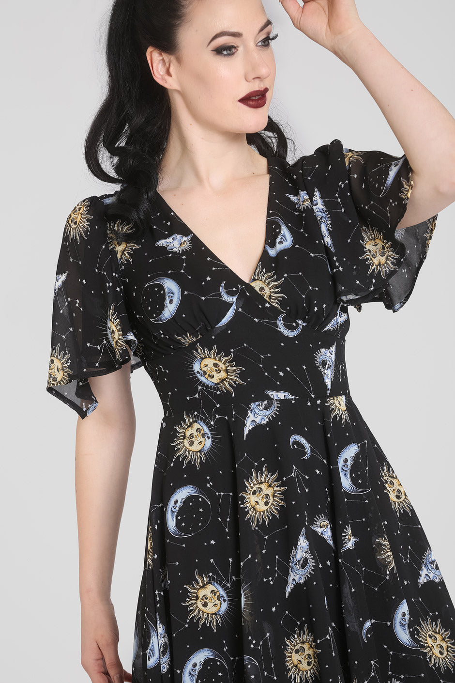 Hell bunny hot sale cosmic dress